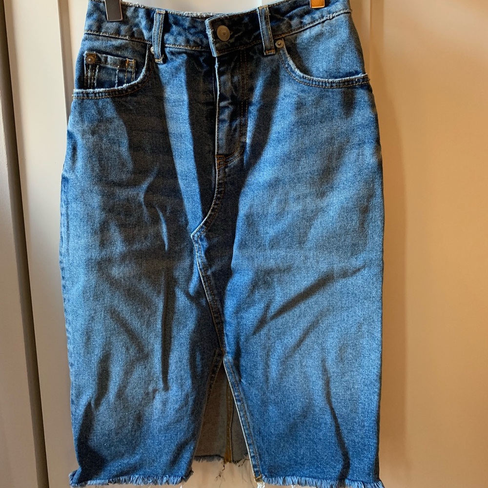 H&M denim skirt